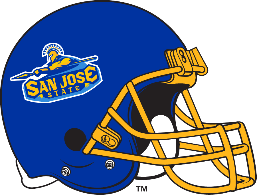 San Jose State Spartans 1999-2010 Helmet Logo iron on transfers for T-shirts